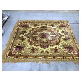 Vintage floral tapestry
