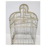 Metal wire bird cage