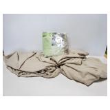 Four garden treasures polyester chair covers