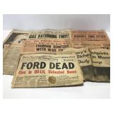 Old newspaper collection