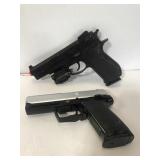Two air soft pistol guns - Smith Wesson & Wingun