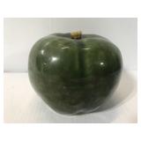 Vintage green apple pottery piece