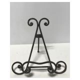 Metal book or small art display stand