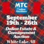 MTC Sept. 19th - 26th Estate & Consignment