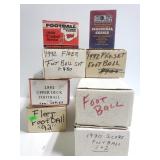 Assorted Football trading card collection