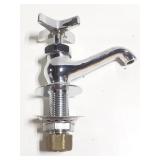 Chrome hot water faucet