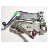 Two vintage metal can openers