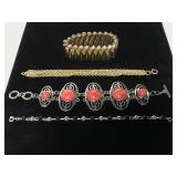 Four fashion bracelets