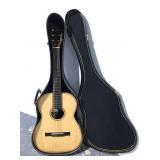 Savona acoustic guitar in case