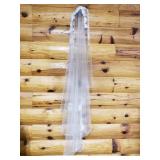 Long vintage wedding veil