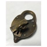 Antique padlock w/ key
