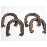 Matching set of Wilson horse shoes