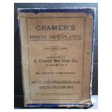 Antique photo dry plates