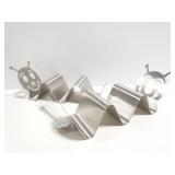 Six boxes of 2ct metal taco holders 2