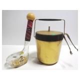 Ice bucket and golf club liquor bottle