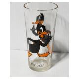 Vintage (1973) Daffy Duck glass tumbler