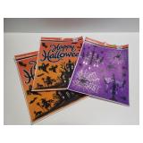 Halloween window clings