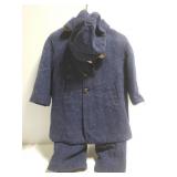 Vintage 3pc boys snow suit set