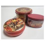 CocaCola tin trio