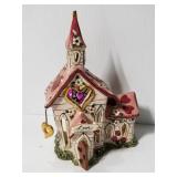 Blue Sky Clayworks Church t-lite holder
