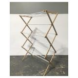 Folding clothes drying rack