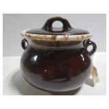 USA marked crock with lid