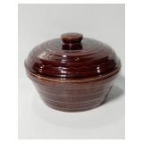 MarCrest stoneware large bean pot