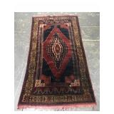 Antique oriental runner rug