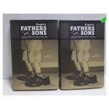 Two copies of Fathers and Sons book