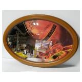 Rare Paul Masson brandy advertising mirror
