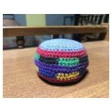 Genuine hacky sack - bead filled