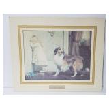 Matted "A Special Pleader" print