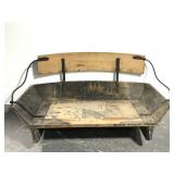 Antique buggy seat