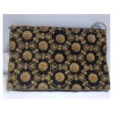 Vintage beaded clutch5in x 8in