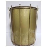 Old metal planter bin