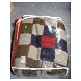 Vintage quilt in bag