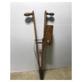 Antique primitive farm planter