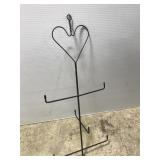 Hanging metal wire rack