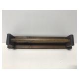 Rustic wood paper towel holder