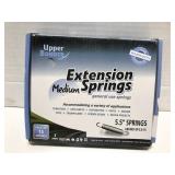 Medium 5.5in extension springs pack of 15