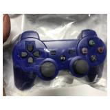 Wireless Blue PS3 video game controller