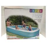 Large Intex family size inflatable pool