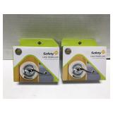 Two safety lever handle locks