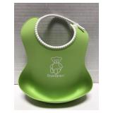 Baby Björn adjustable plastic baby bib