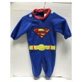 Toddler size superman pajamas