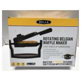 Bella rotating Belgian waffle maker