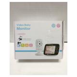 Digital wireless video baby monitor