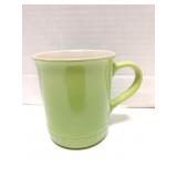 Le Creuset 12oz green ceramic coffee mug