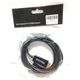 Moread mini DisplayPort to HDMI adapter 10ft