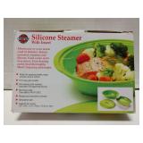 Norpro silicone steamer with insert